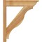 Ekena Millwork Funston Rough Sawn Traditional Outlooker, Western Red Cedar, 6"W x 24"D x 28"H OUT06X24X28FST01RWR - alternate 4